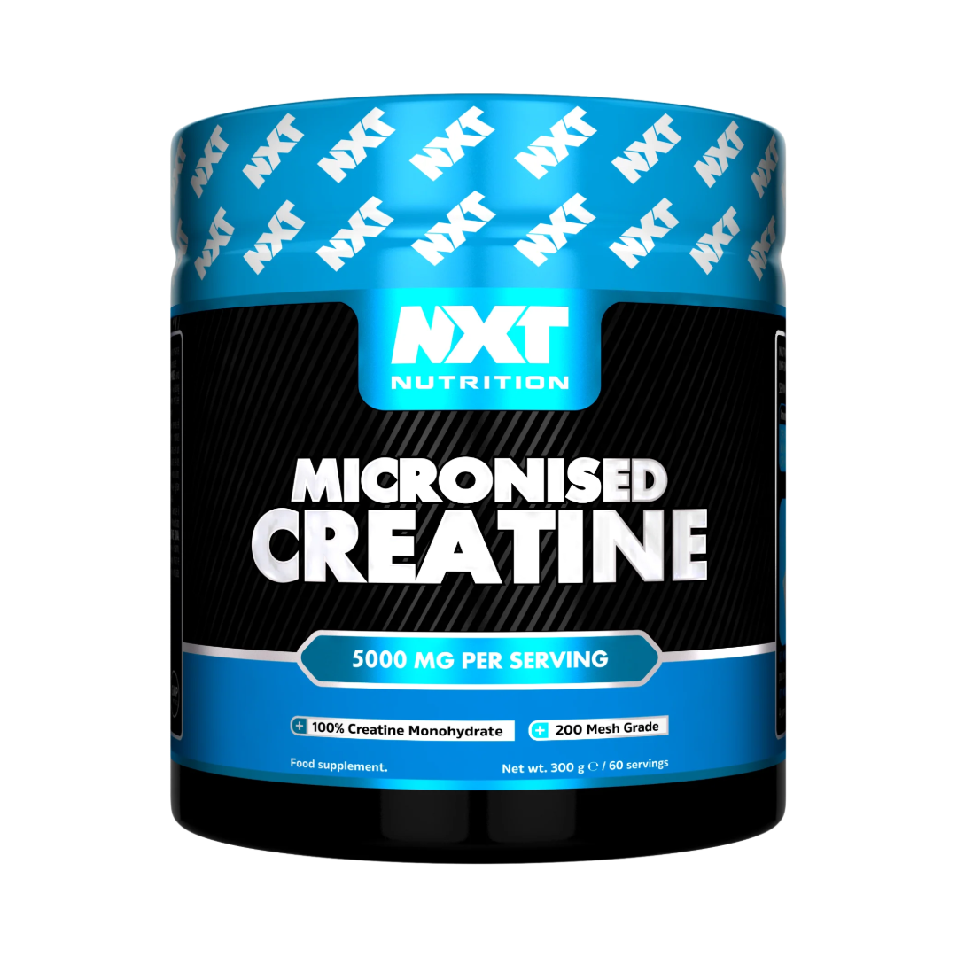 NXT MICRONISED CREATINE 300g tub 60 servings
