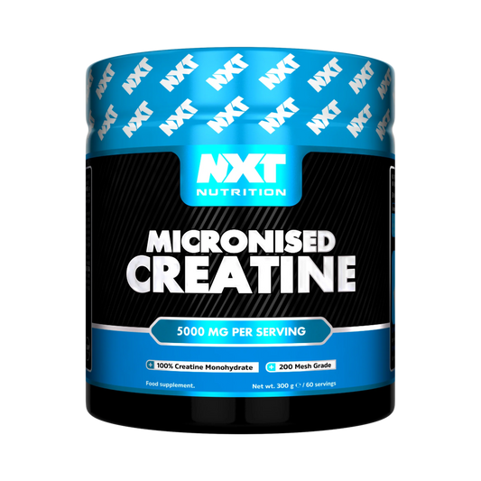 NXT MICRONISED CREATINE 300g tub 60 servings