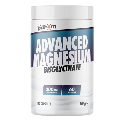 PER4M ADVANCED MAGNESIUM BISGLYCINATE 105g 130 capsules 60 servings
