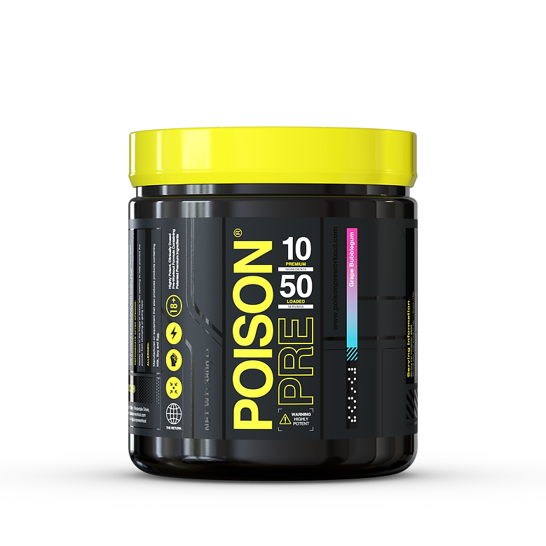 POISON PRE Pre-Workout Formula 425g 50/25 servings