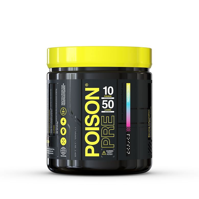 POISON PRE Pre-Workout Formula 425g 50/25 servings