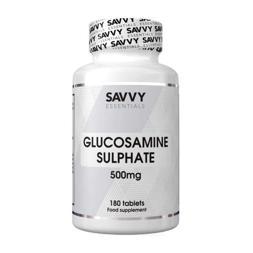 Savvy Essentials Glucosamine Sulphate 500mg 180 tablets 180 servings