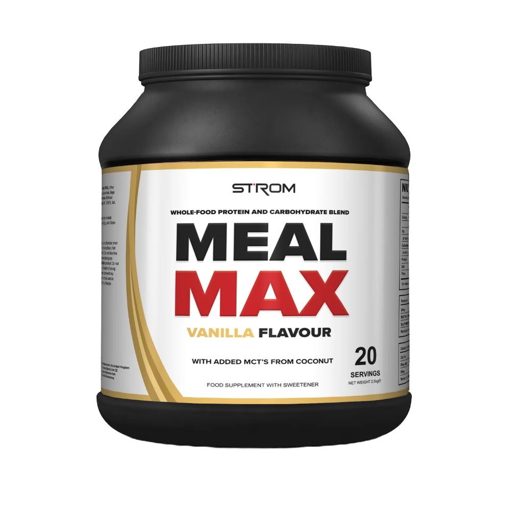 STROM Meal Max Whole Food Protein + Carbohydrate Blend 2.5kg 20 servings