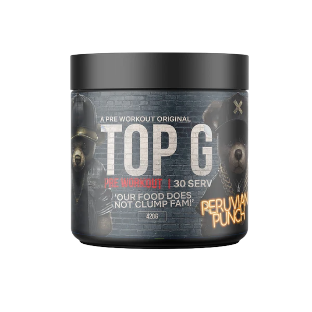 TOP G High Stimulant Formula Pre-Workout 420g 30 servings