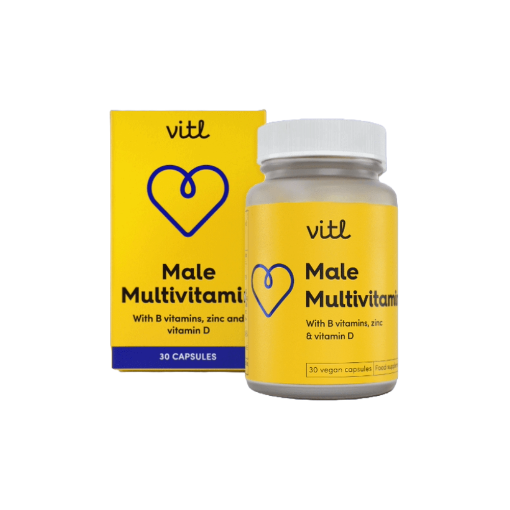 VITL Male Multivitamin 30 capsules 30 servings